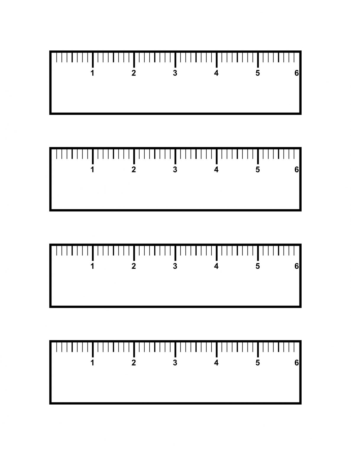 Printable Rulers For Students