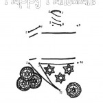 Hanukkah Dreidel Dot to Dot Printable