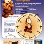 Beauty and the Beast Learn to Tell Time Activity