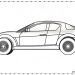 Sports Car Coloring Page