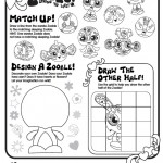 Zoobles Printable Activity Page