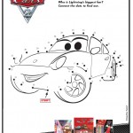 Cars 2 Movie Dot to Dot printable