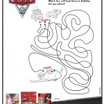 Cars 2 Maze activity