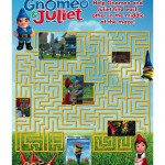 Gnomeo and Juliet Printable Maze