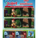 Gnomeo and Juliet Spot the Differences Printable