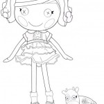 Lalaloopsy coloring page free