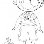 Lalaloopsy Patch Treasurechest coloring page