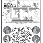 Fox and Hound 2 Printable Maze