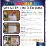 Mars Needs Moms Marble Art