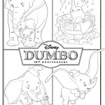 Dumbo movie printable coloring pages