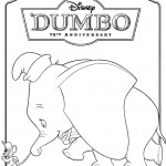 Dumbo movie coloring pages