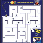 Mickey Mouse Clubhouse Space Adventure Printable Maze