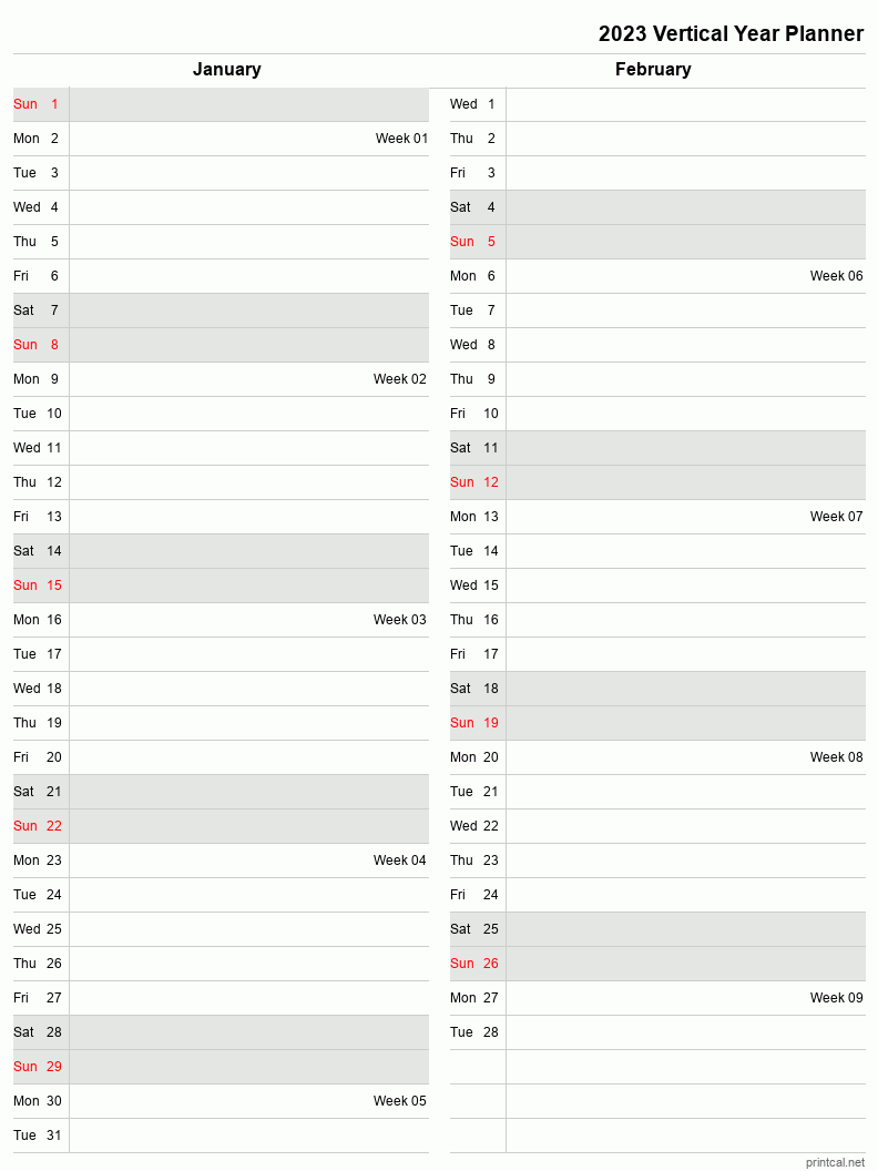 2023 calendar free printable excel templates calendarpedia - 2023 daily ...