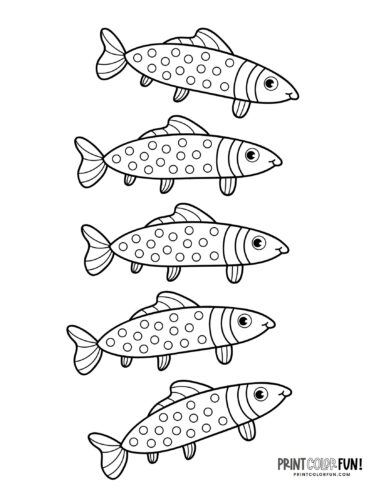 Cute funny fish coloring page drawing from PrintColorFun com (18)