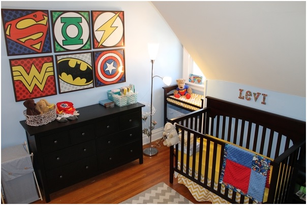 Super Hero Nursery Theme