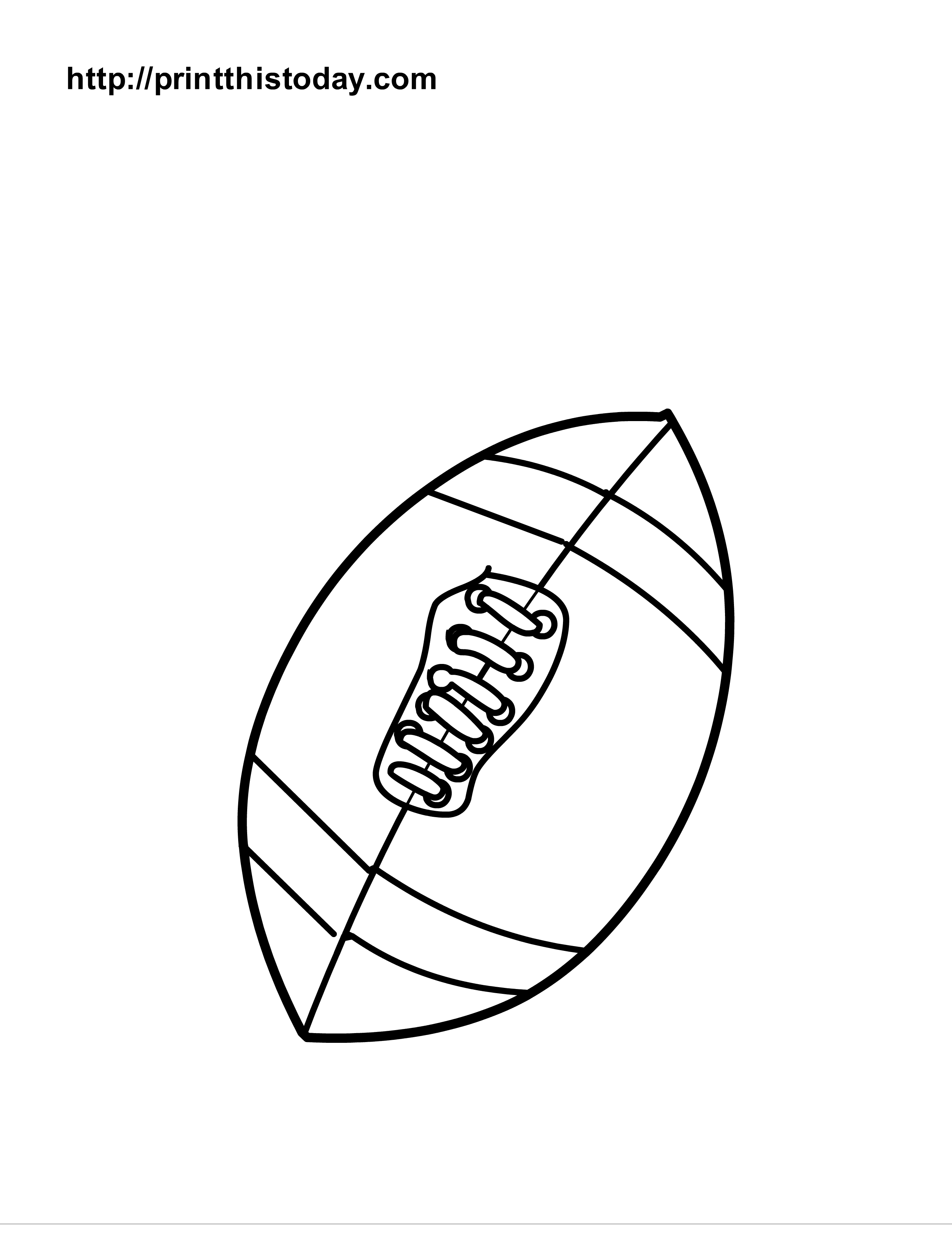 Tennis Ball Coloring Page