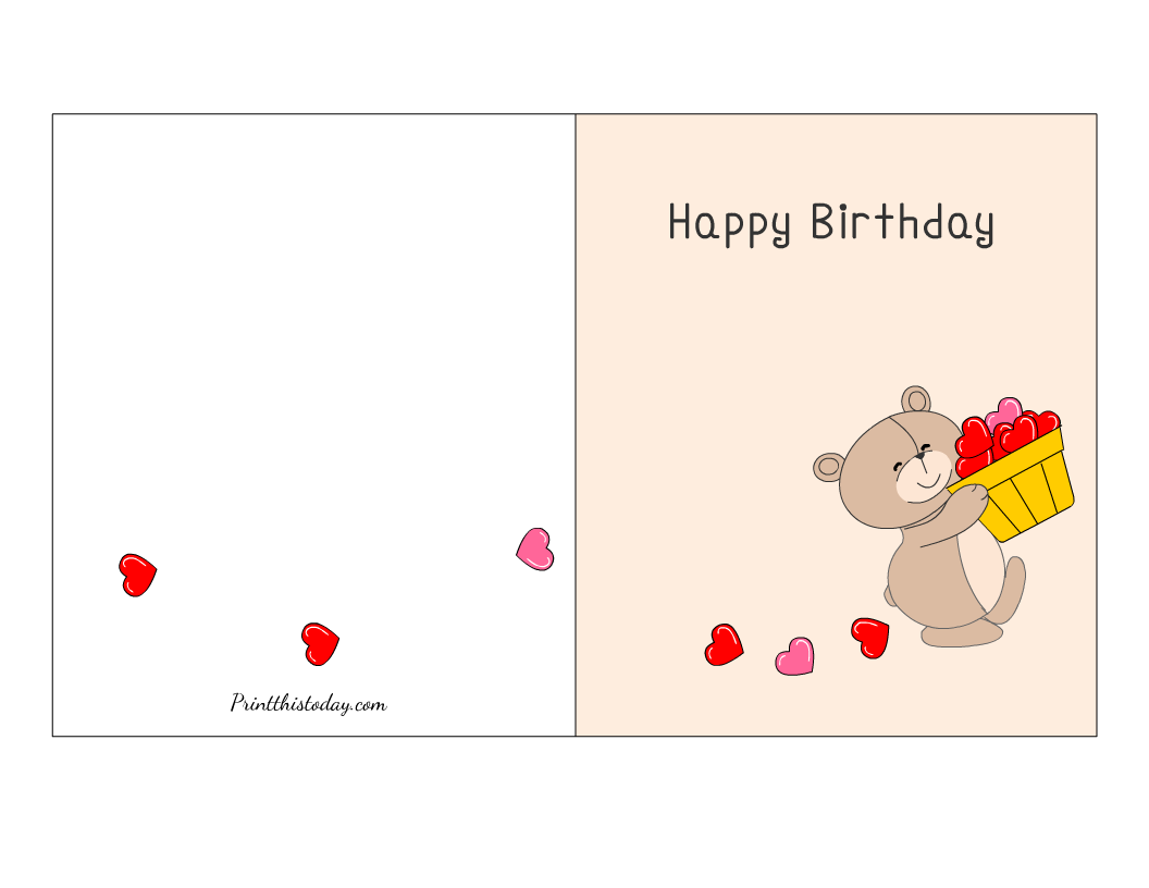 40 free birthday card templates templatelab - doodle kreations free ...