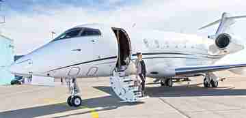 Private Jet Prive Business Management Service Woman