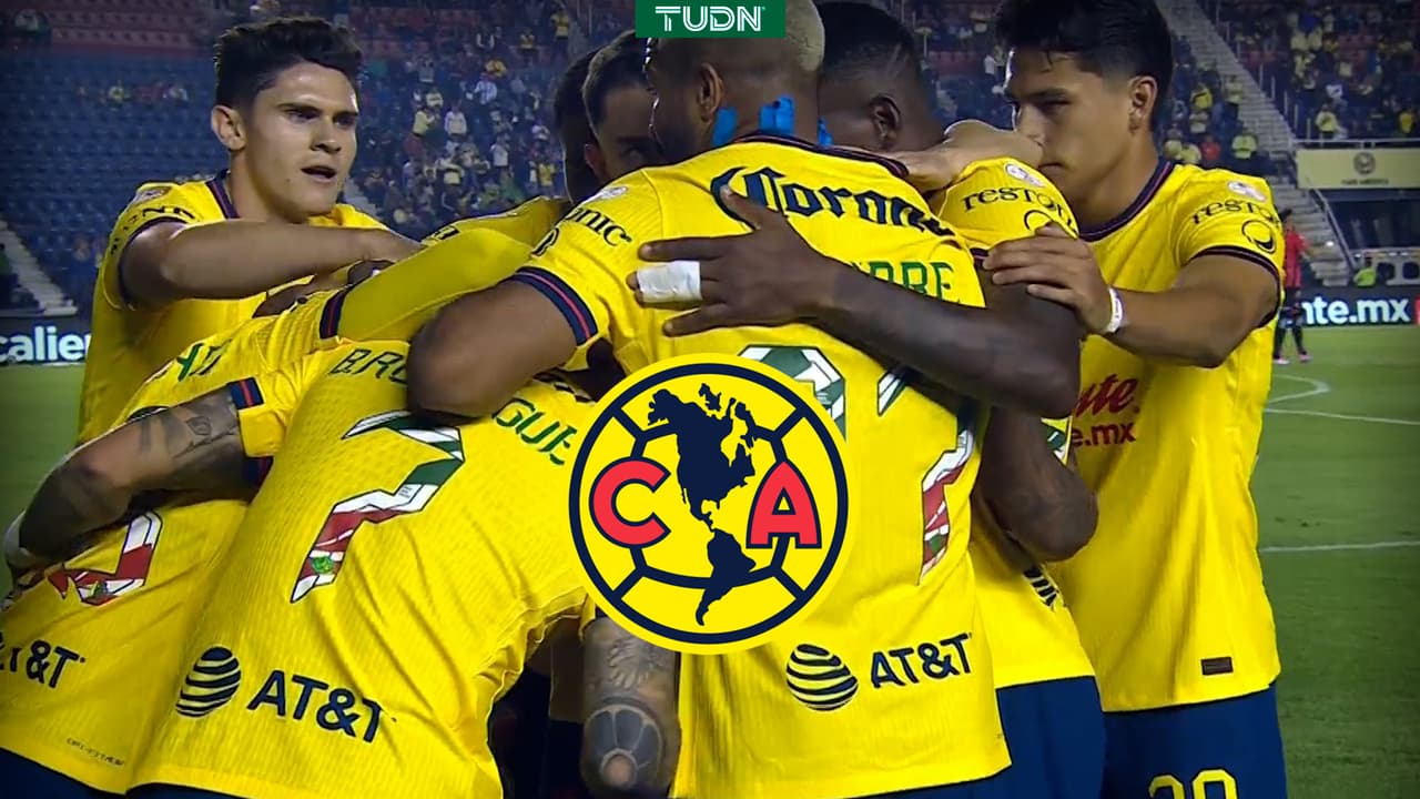 ¡Gol del América! Las Águilas ponen un tanto en el marcador.