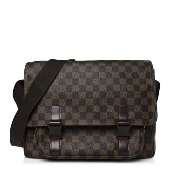 LOUIS VUITTON Damier Ebene Melville Messenger Bag