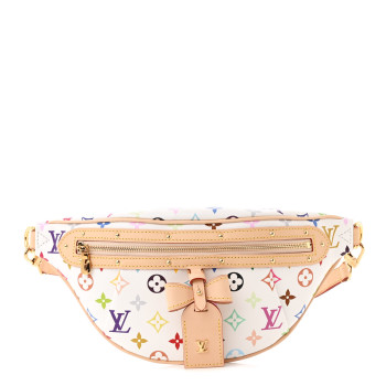 LOUIS VUITTON LV X TM Monogram Multicolor High Rise Bumbag White