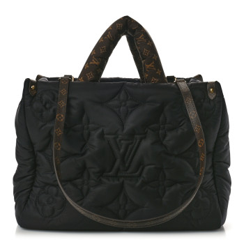 LOUIS VUITTON Econyl Monogram Pillow Giant Onthego MM Black