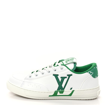 LOUIS VUITTON Calfskin Charlie Sneaker 40 White Green