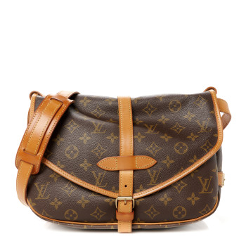 LOUIS VUITTON Monogram Saumur 30