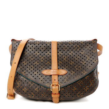 LOUIS VUITTON Monogram SC Flore Saumur Teal