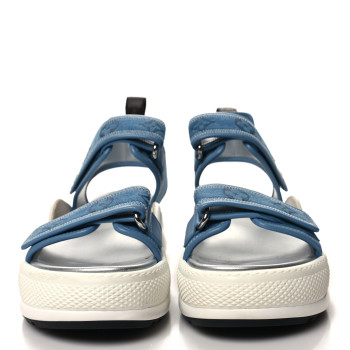 LOUIS VUITTON Monogram Denim LV Archlight Sandal 40 Denim Blue