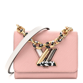 LOUIS VUITTON Epi Stones Twist Shoulder Bag PM Rose Ballerine