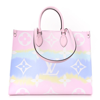 LOUIS VUITTON LOUIS VUITTON Monogram Escale Onthego GM Pastel