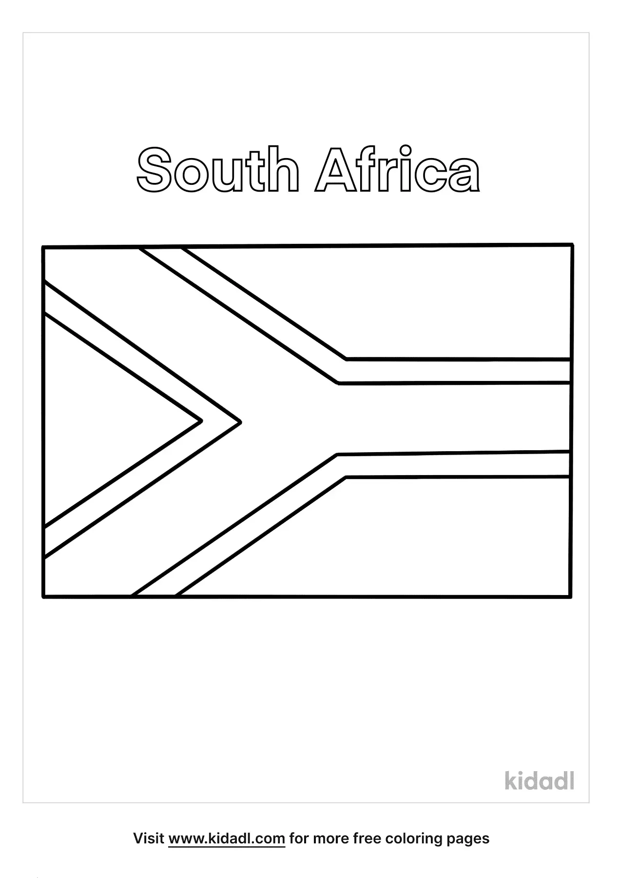 South African Coloring Pages