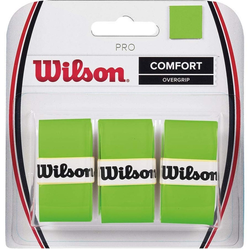 Wilson Pro Comfort Overgrip wrapper Pack of 3