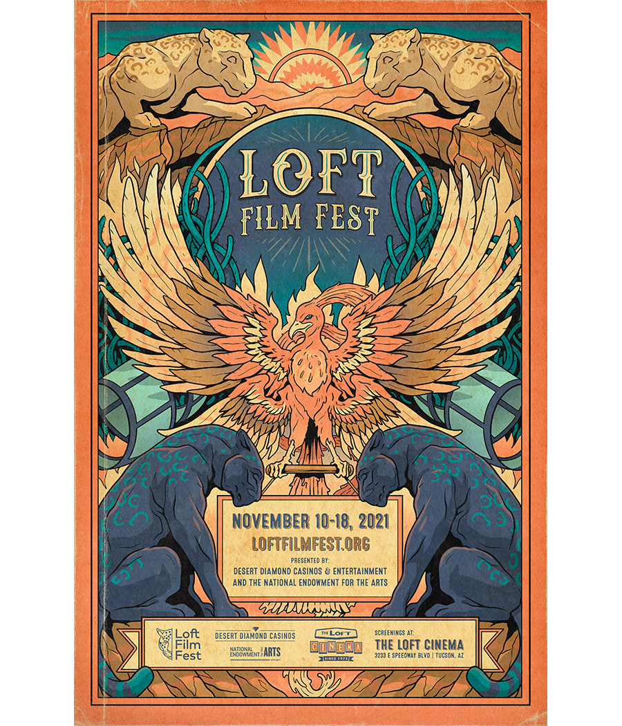 The Loft Cinema - Loft Film Fest 2021 Poster