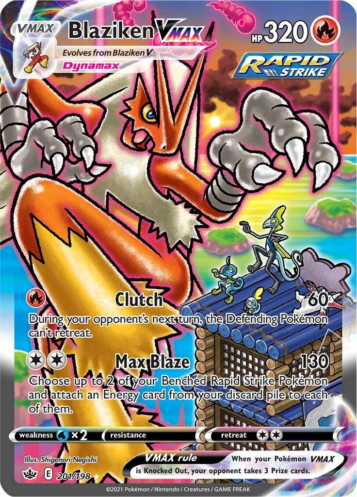 Mega Blaziken Card