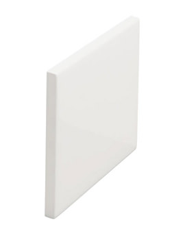 Britton Cleargreen EcoRound 720 x 530mm Bath End Panel