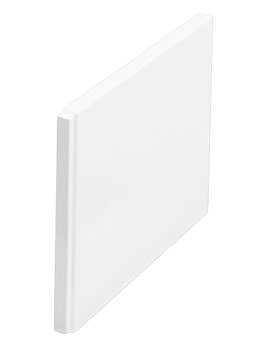 Britton Cleargreen 750mm White End Bath Panel