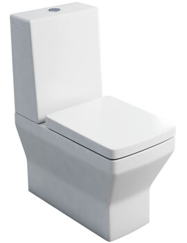 Britton Cube S20 Close Coupled WC With Standard Cistern And Seat