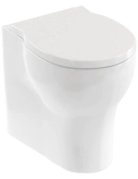 Britton Trim Back To Wall WC Pan With Soft Close Seat