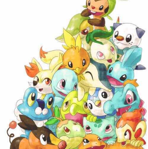 [Special Offer] Best Competitive All 18 Gen 1-6 Shiny Starters Pokemon ...