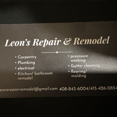 Avatar for Leon’s repair & remodel LLC