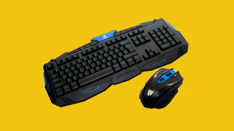 Wireless Gaming Keyboard & Mouse