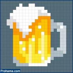 Beer Pixel Art | 20x20 Pixel Art