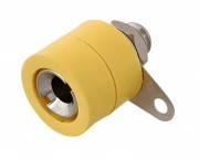 4mm Banana Socket High Quality - Yellow