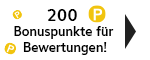 200 Bonuspunkte für Bewertungen