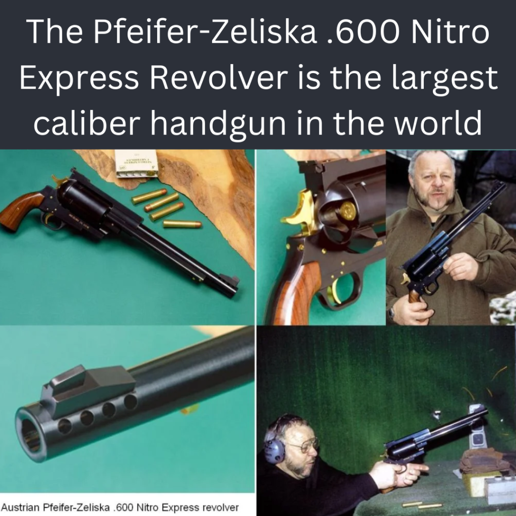 The .600 Nitro Express Zeliska: World's Biggest Revolver - PropTors