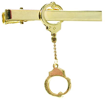 HANDCUFF TIE CLIP