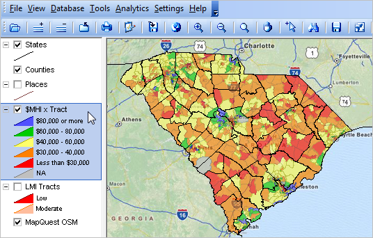 South Carolina Demographic Economic Trends Census 2010 Population