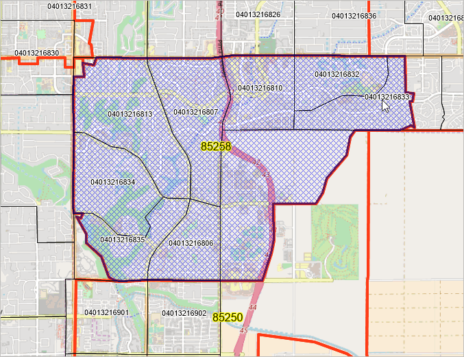 ZIP Code to Census Tract Equivalence Table